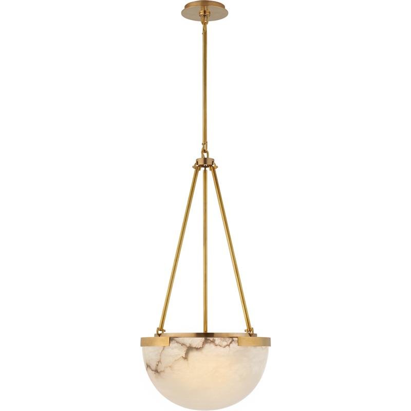 Dione Minimalist Alabaster Pendant Light - Blowlighting