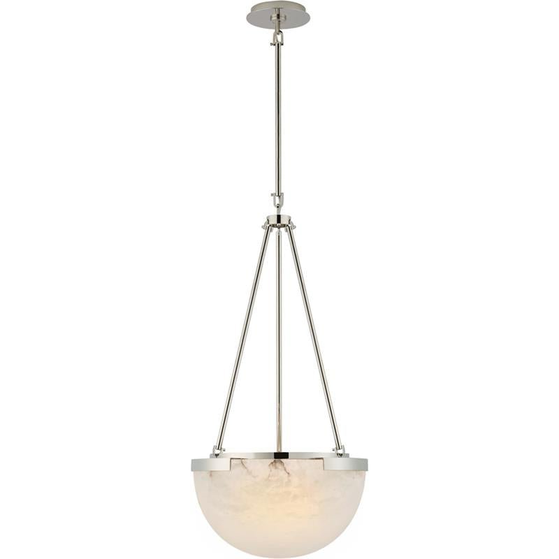 Dione Minimalist Alabaster Pendant Light - Blowlighting