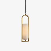 Aethyn Arch Alabaster Pendant Light - Blowlighting