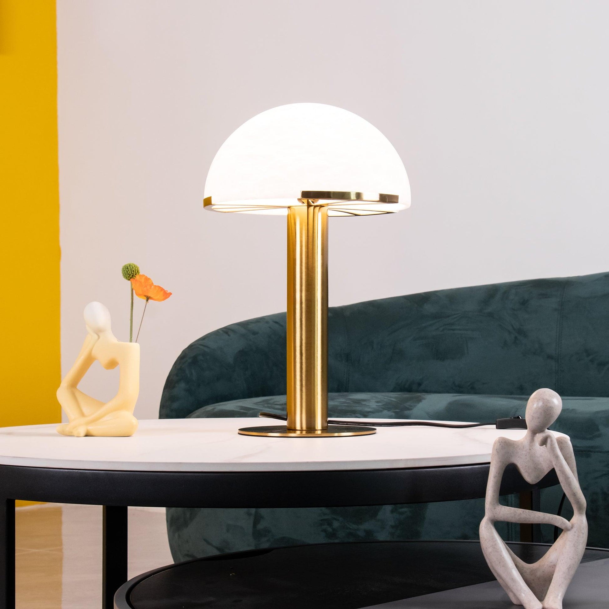 Ibera Alabaster Table Lamp - Blowlighting