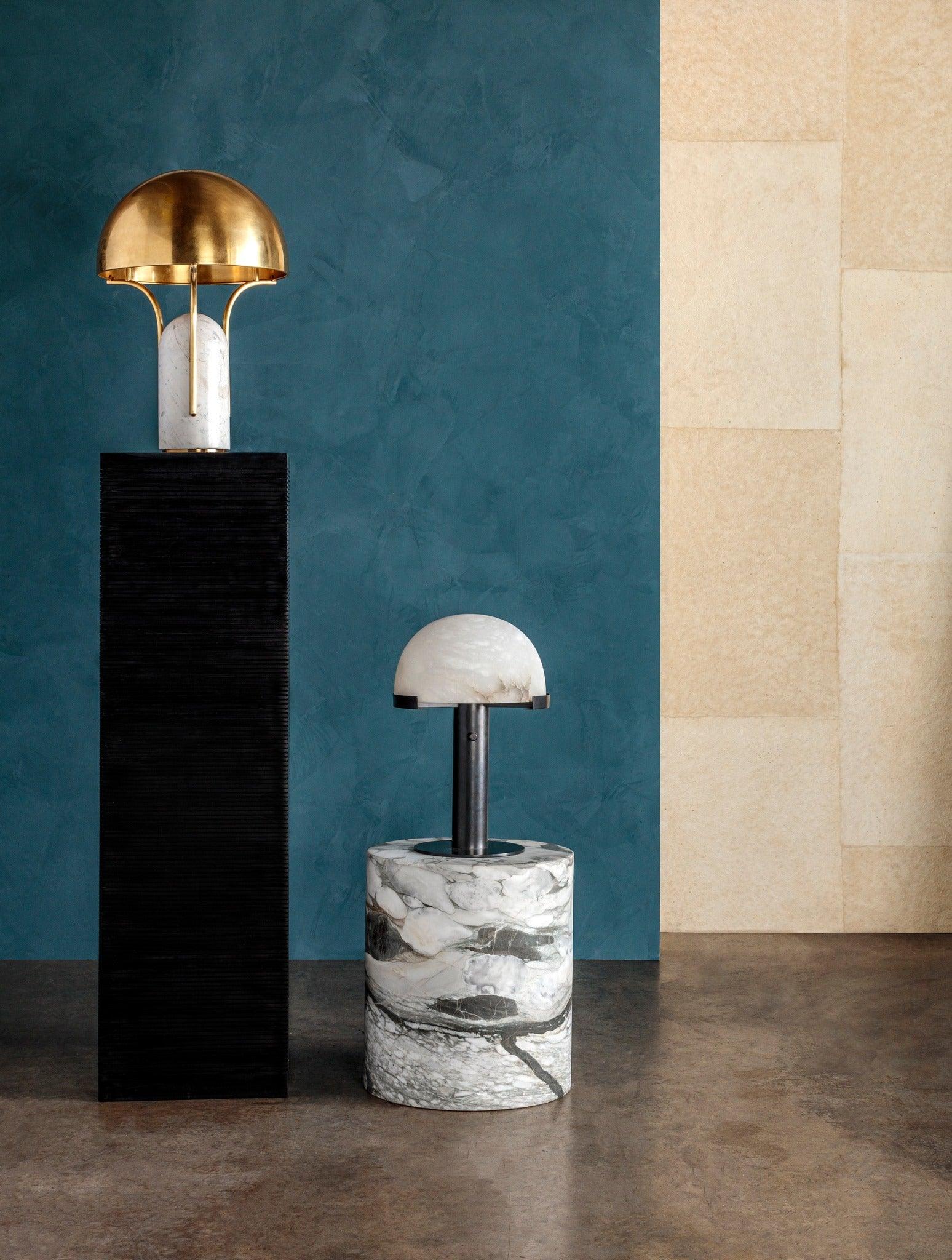 Ibera Alabaster Table Lamp - Blowlighting