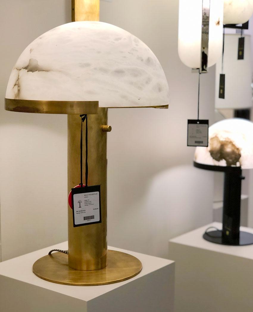 Ibera Alabaster Table Lamp - Blowlighting