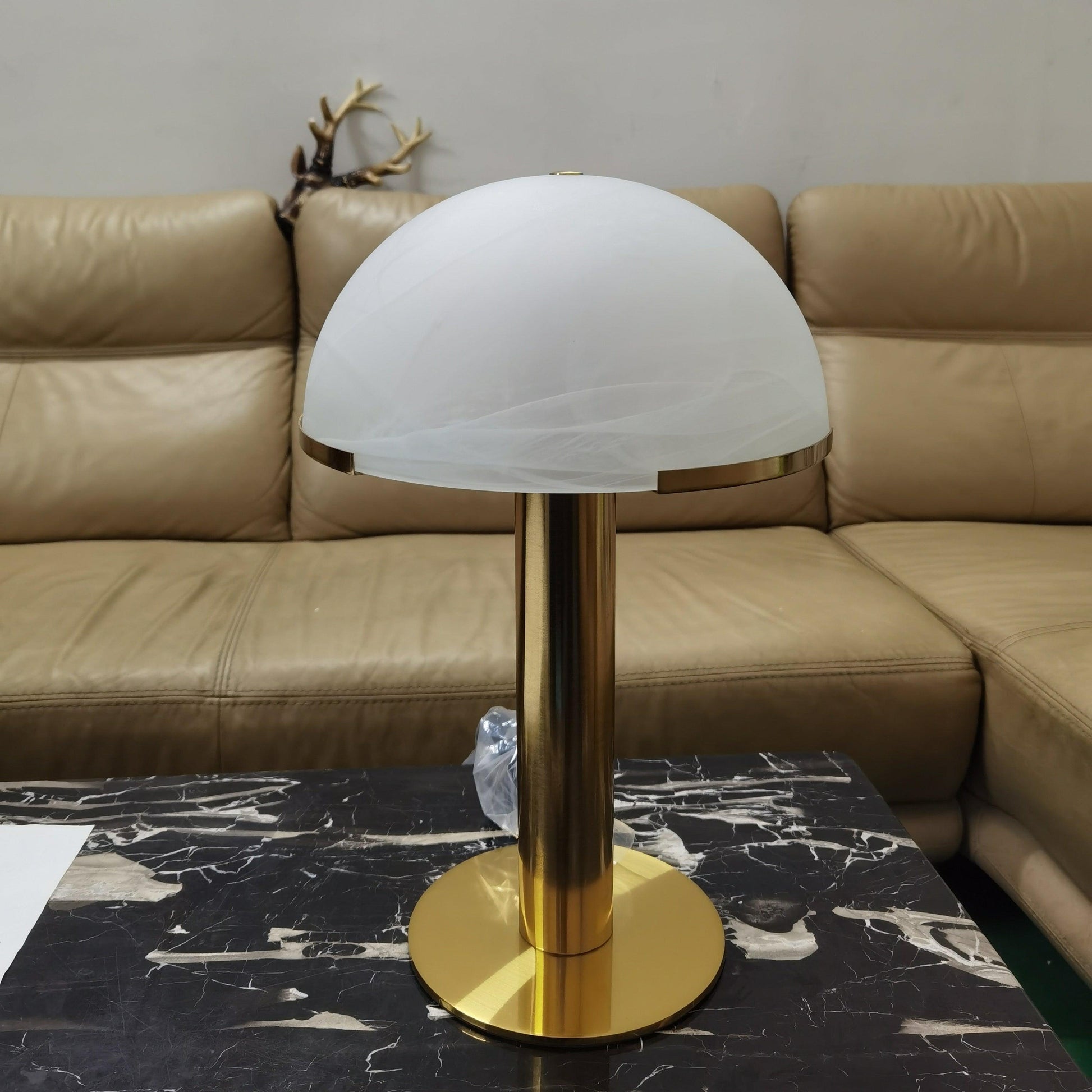 Ibera Alabaster Table Lamp - Blowlighting