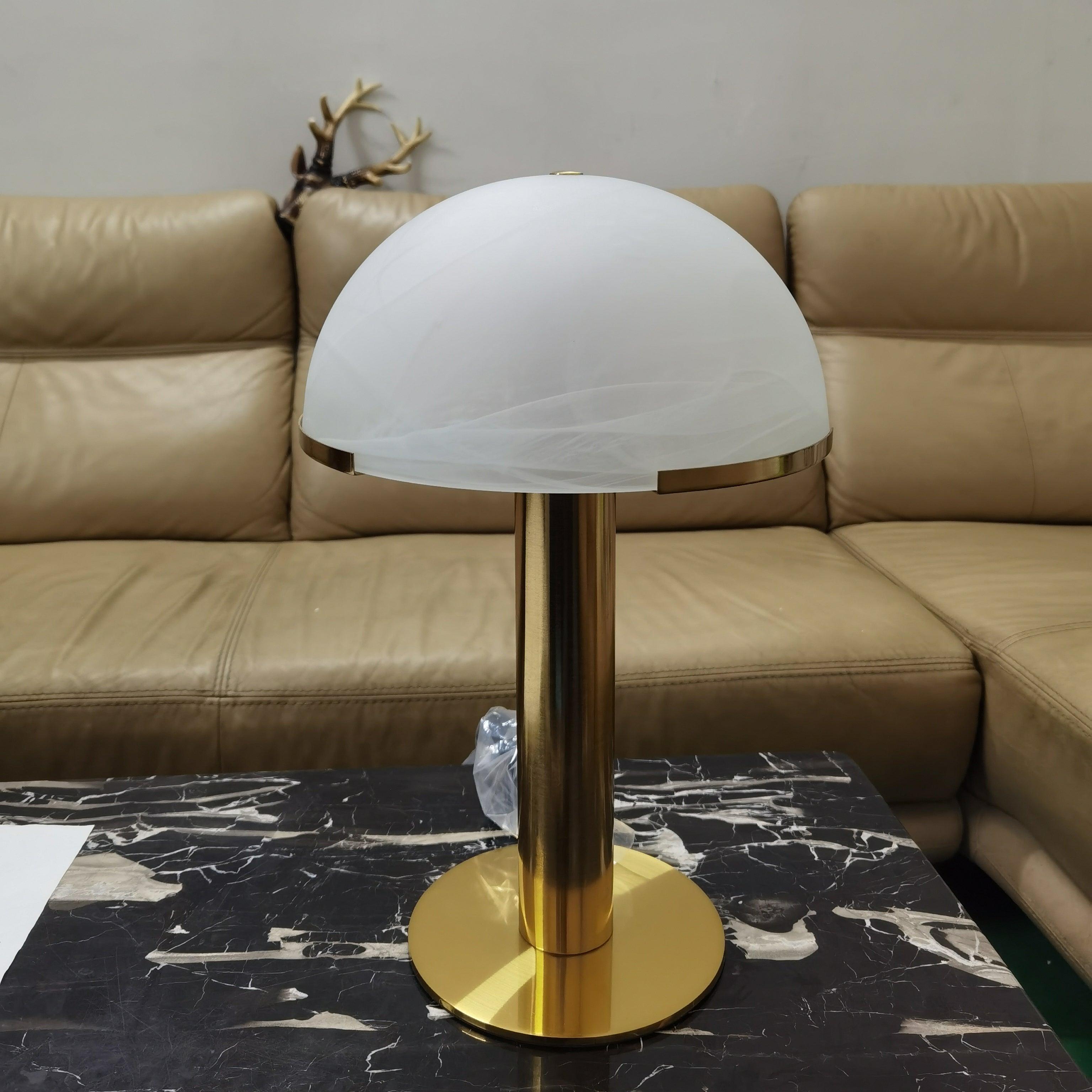 Ibera Alabaster Table Lamp - Blowlighting