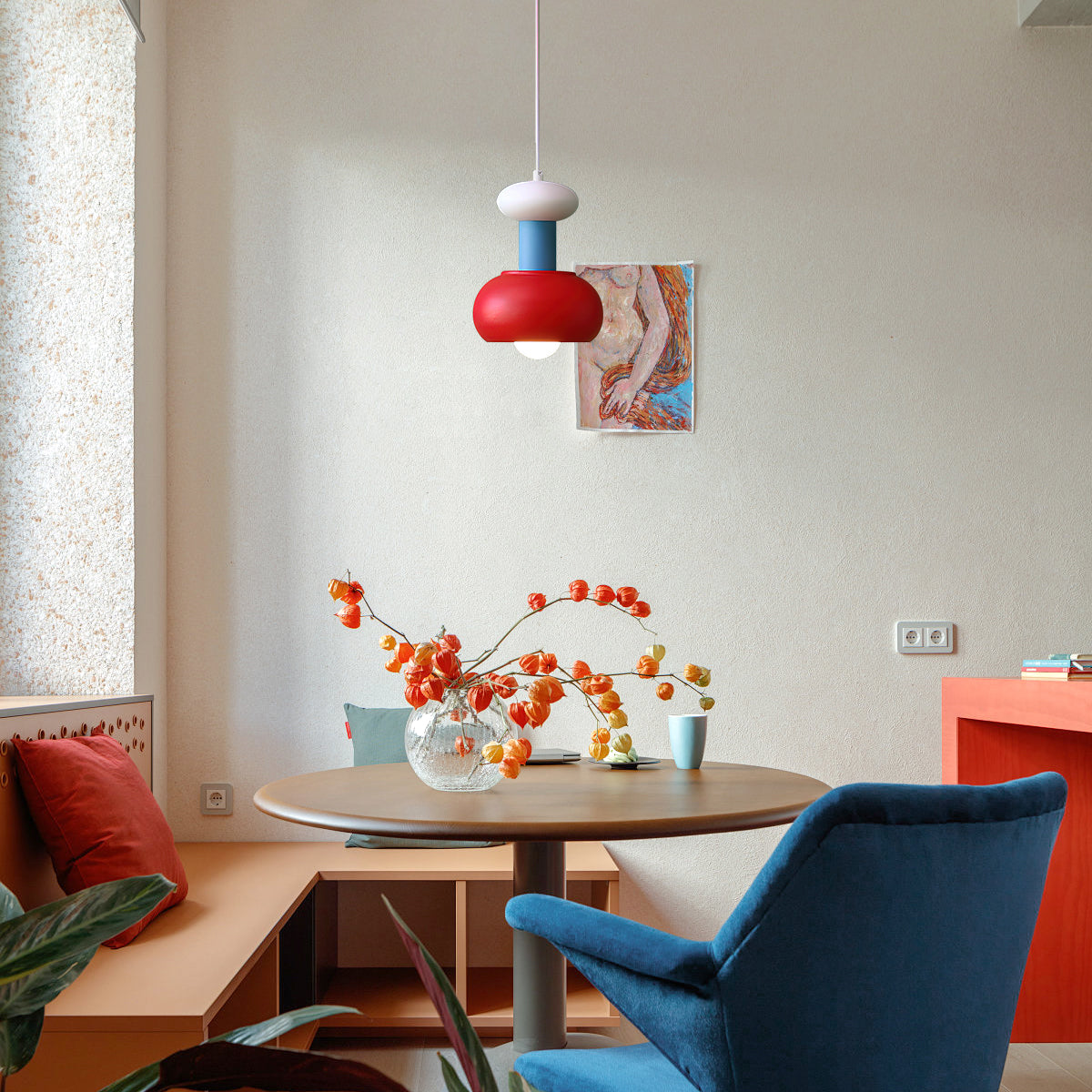 Meli Modern Metal Pendant Light