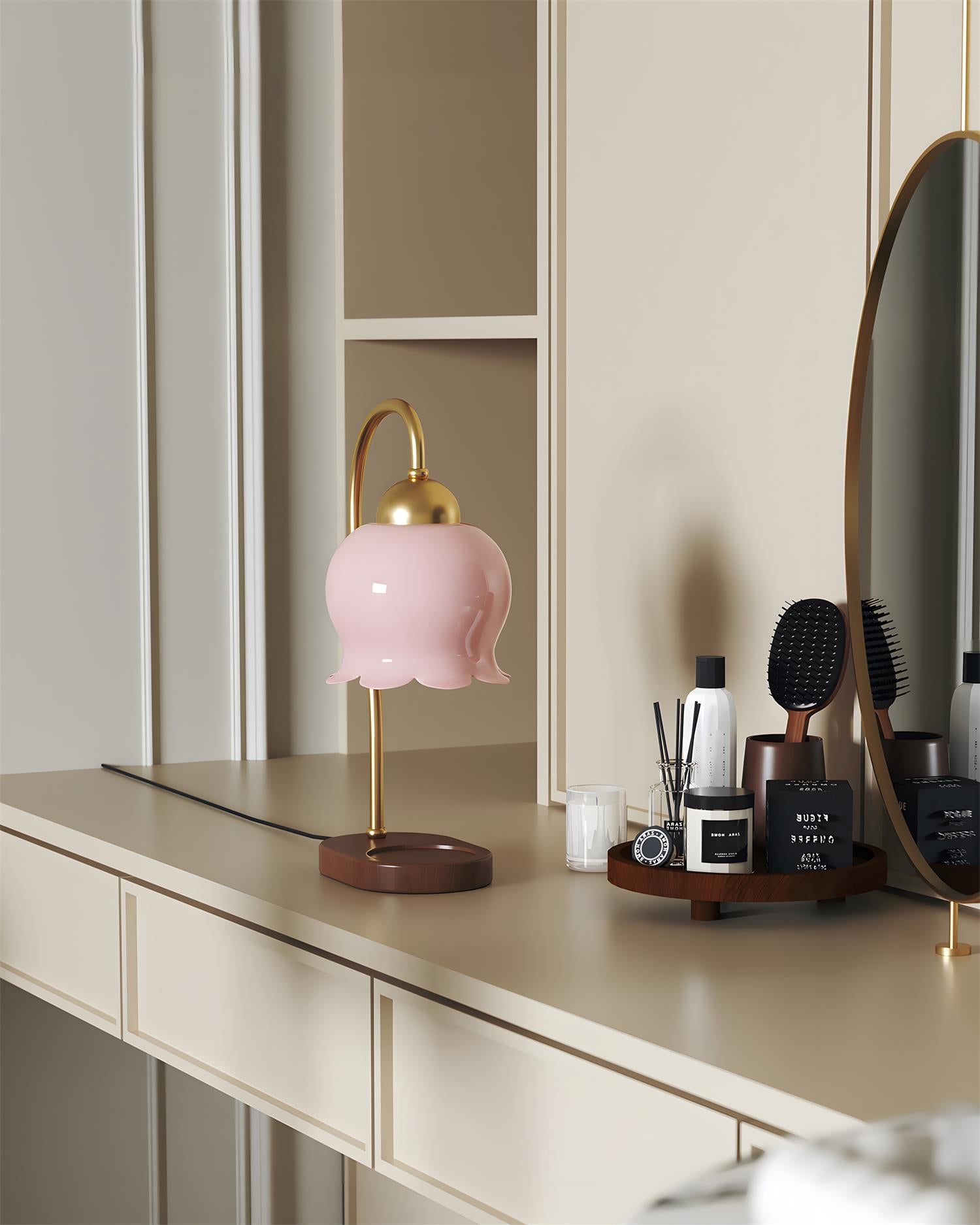 Meliora Natural Glass Candle Warmer Light