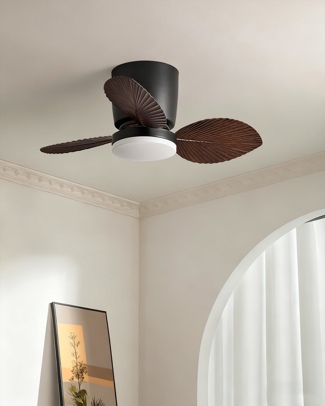 Melorie Oriental ABS Ceiling Fan Light
