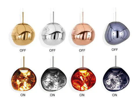 Solara Pendant Lamp Blown Irregular Cluster Sculptural