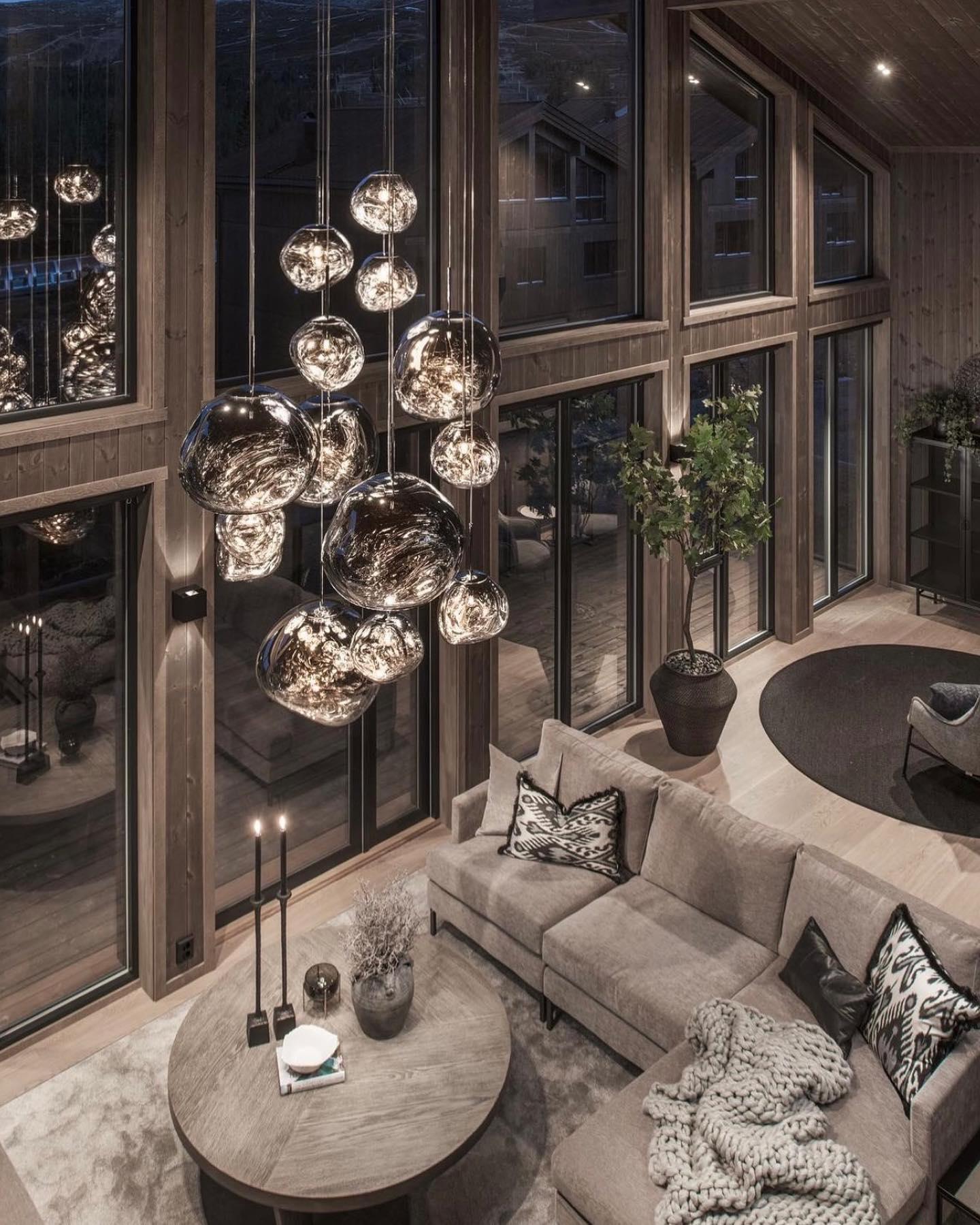 Multi Lava Round Pendant Lamp - Blowlighting