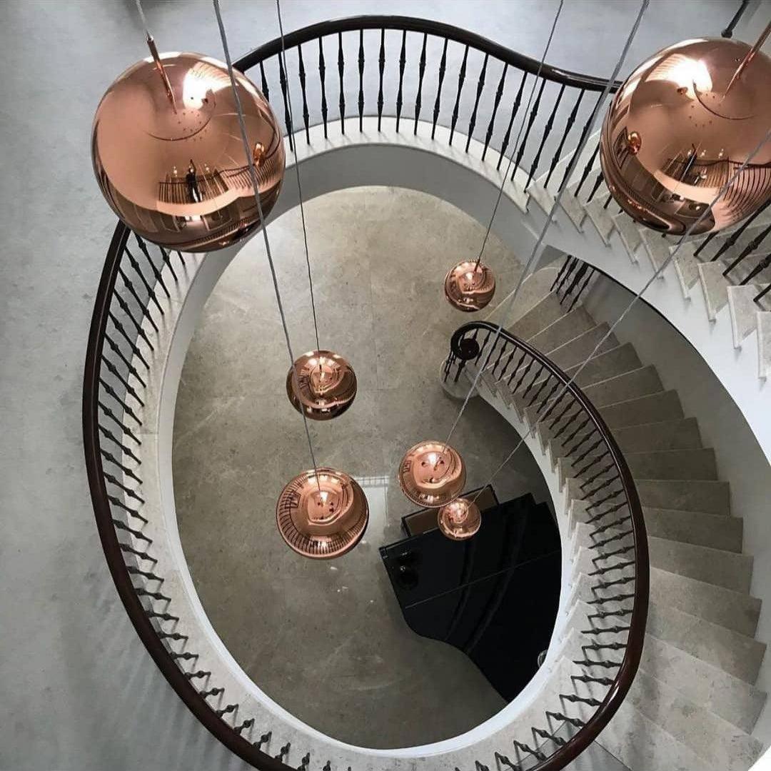 Multi Lava Round Pendant Lamp - Blowlighting