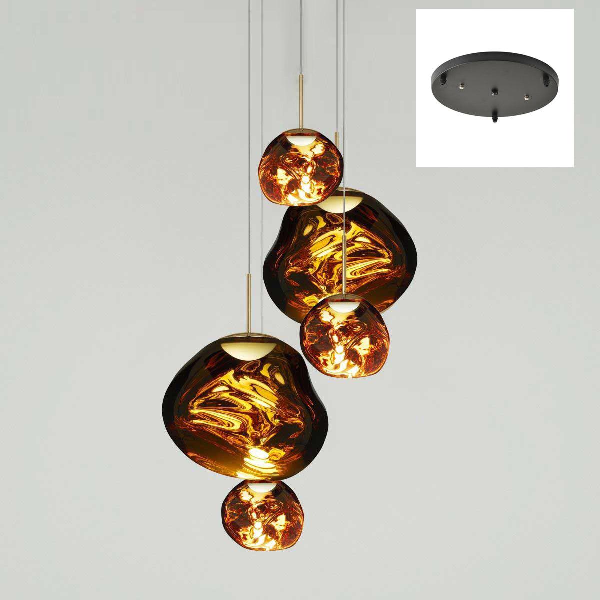 Multi Lava Round Pendant Lamp - Blowlighting