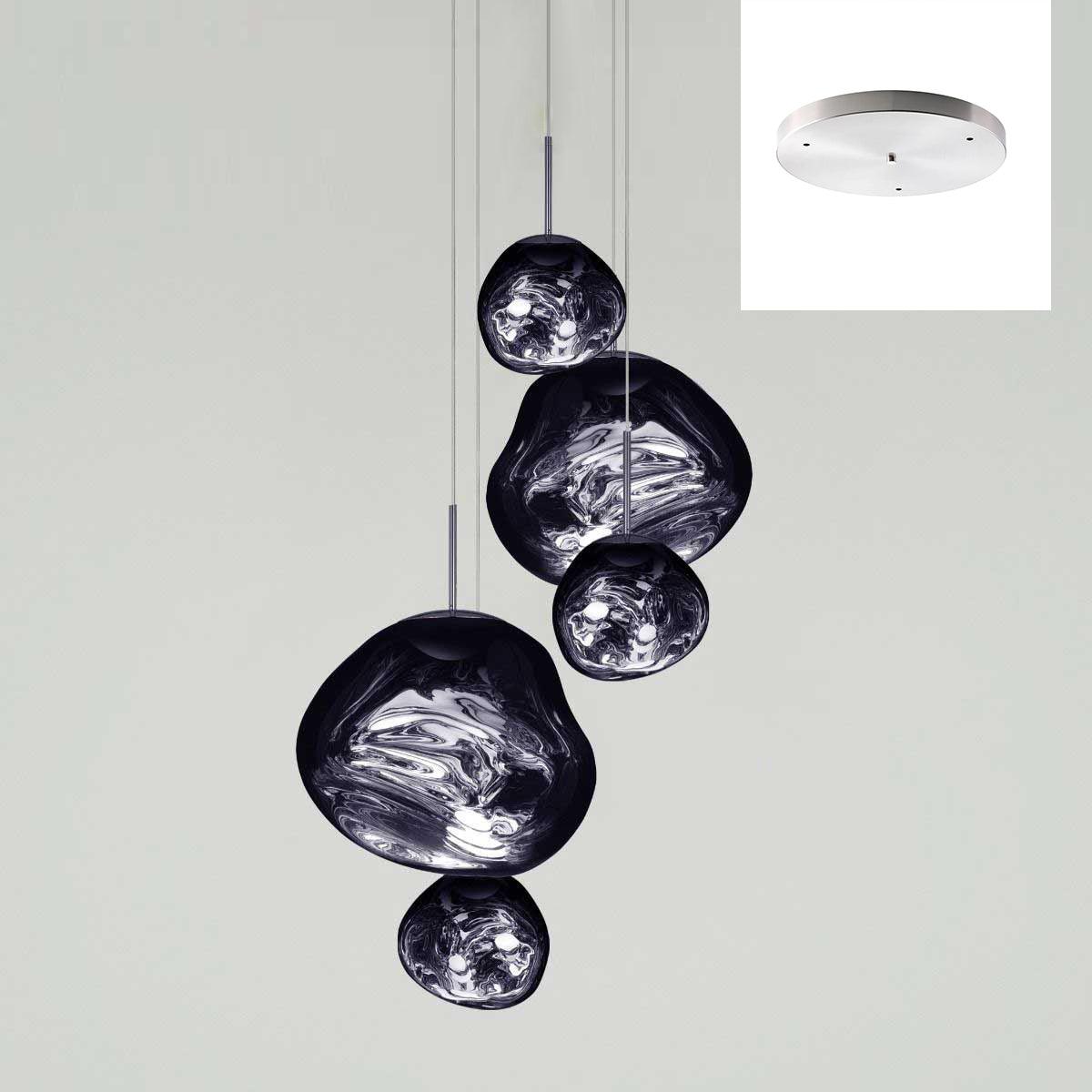 Multi Lava Round Pendant Lamp - Blowlighting