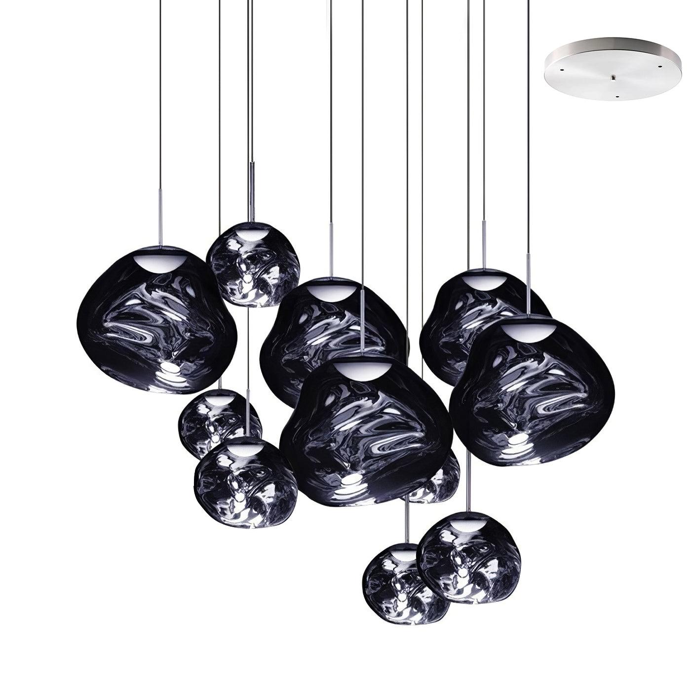 Multi Lava Round Pendant Lamp - Blowlighting