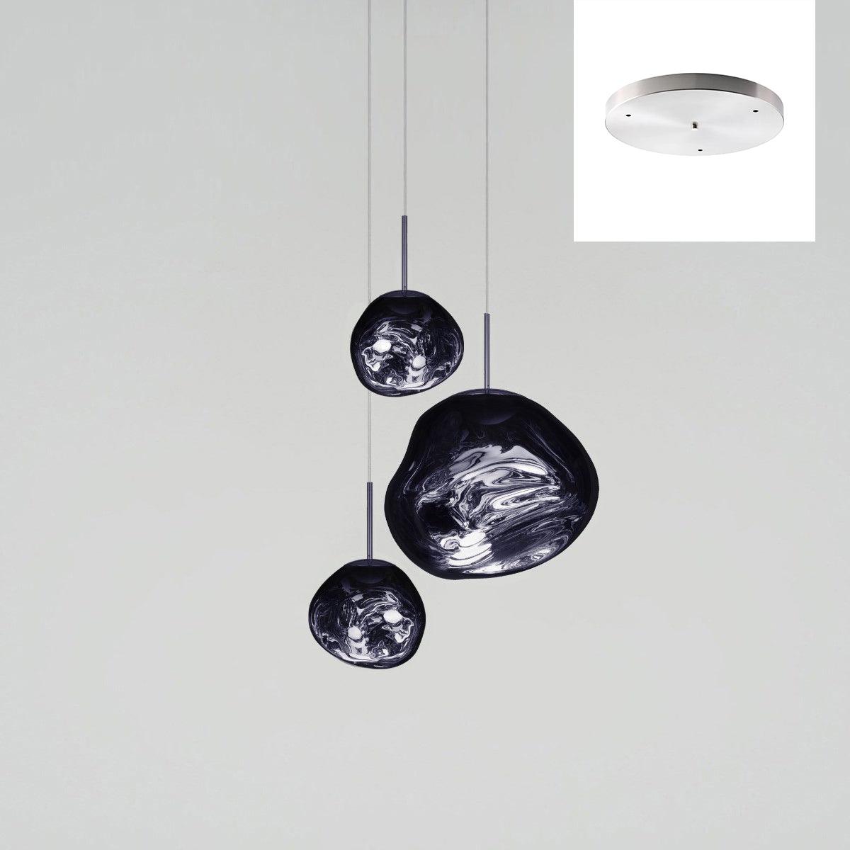 Multi Lava Round Pendant Lamp - Blowlighting
