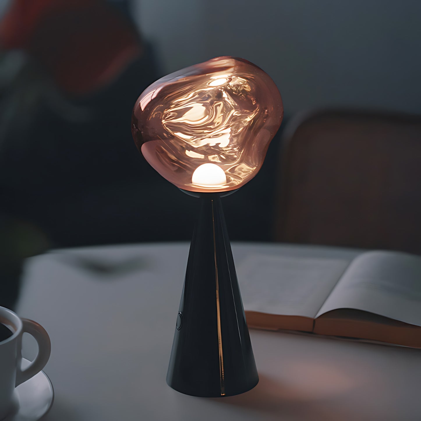 Melt Modern Metal Portable Table Light (Built-in Battery)