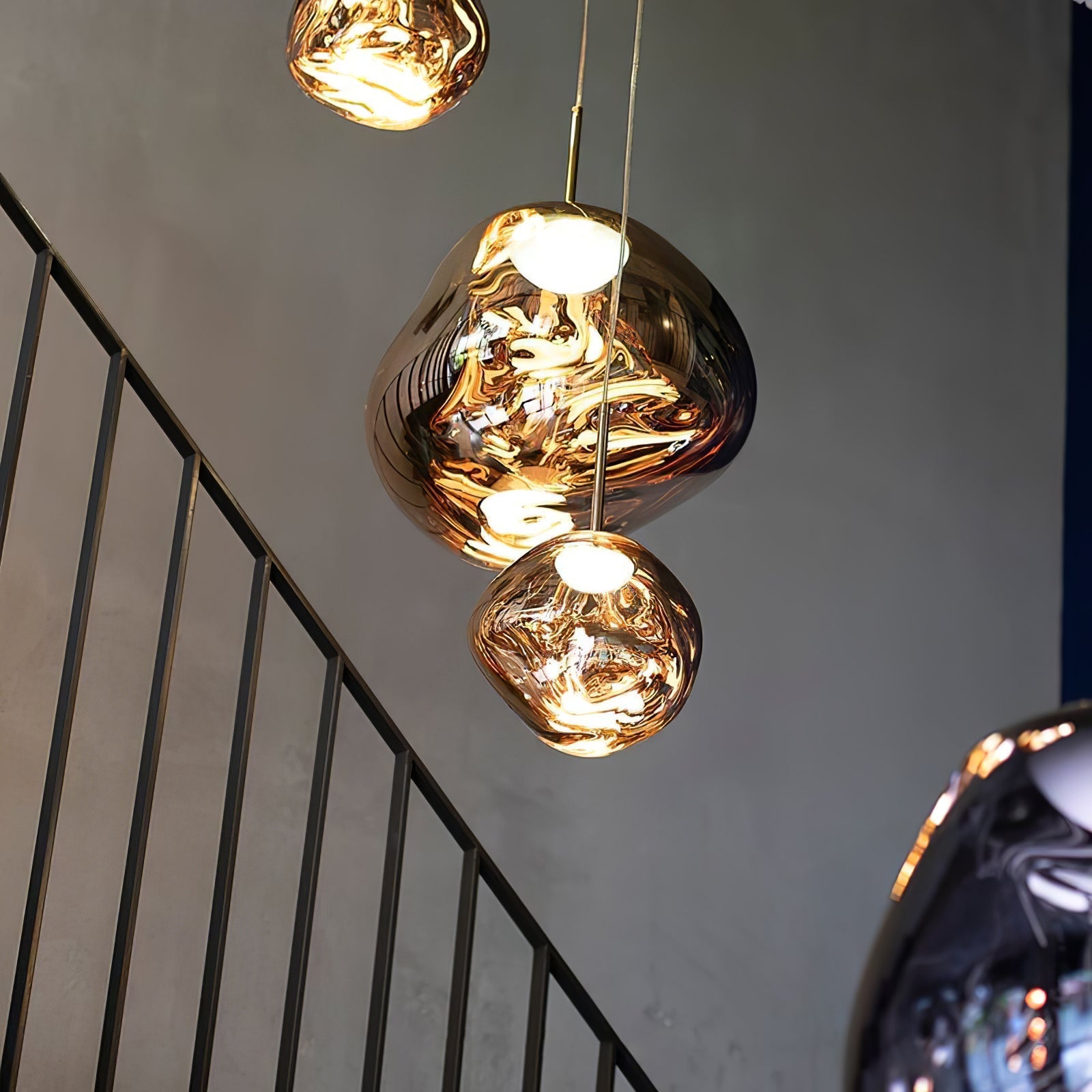 Multi Lava Round Pendant Lamp - Blowlighting