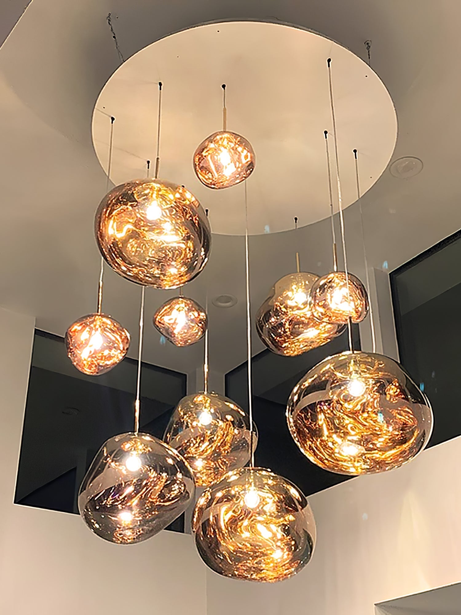 Multi Lava Round Pendant Lamp - Blowlighting