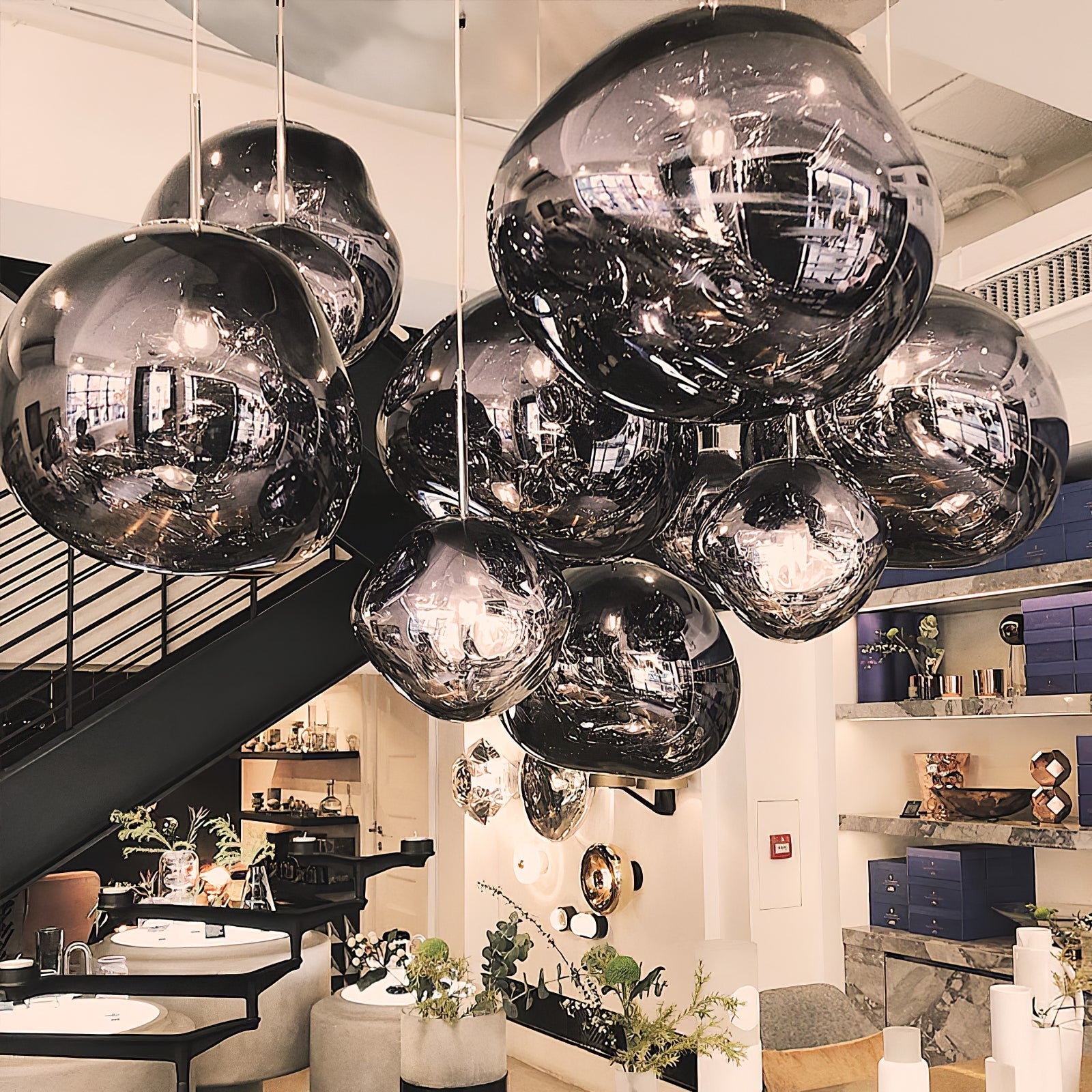 Multi Lava Round Pendant Lamp - Blowlighting