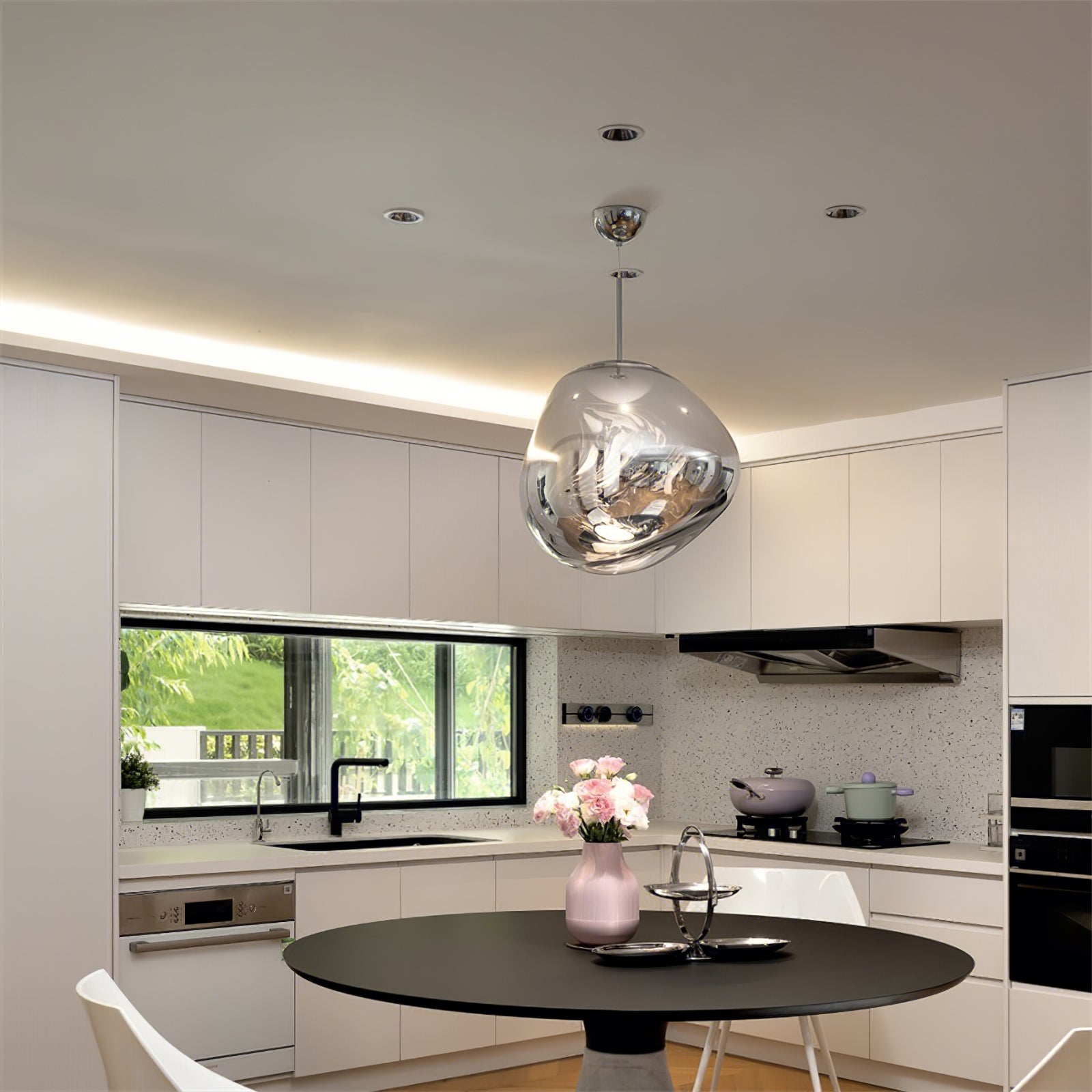 Multi Lava Round Pendant Lamp - Blowlighting