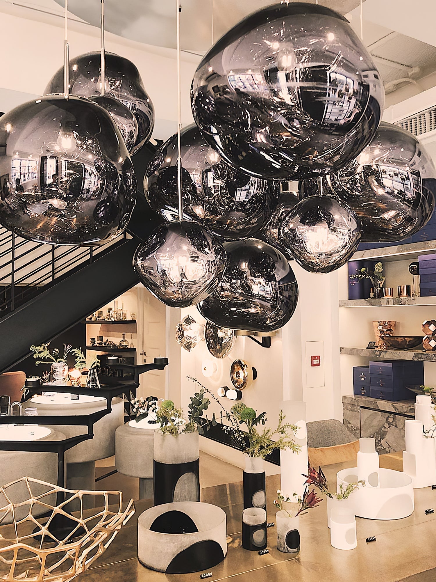 Multi Lava Round Pendant Lamp - Blowlighting