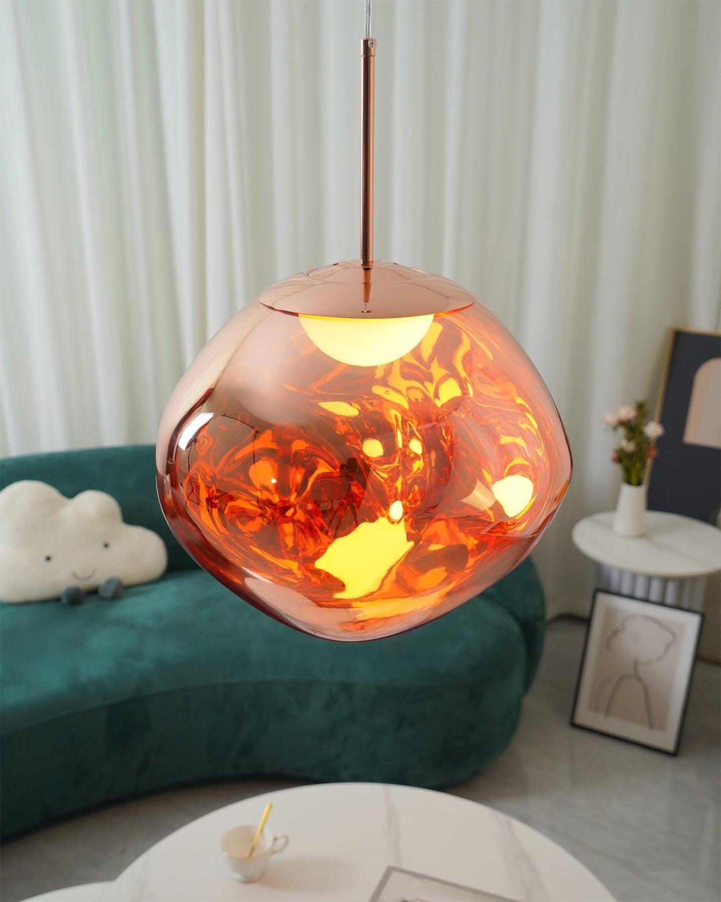 Multi Lava Round Pendant Lamp - Blowlighting