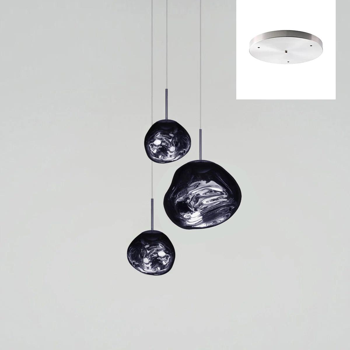 Multi Lava Round Pendant Lamp - Blowlighting