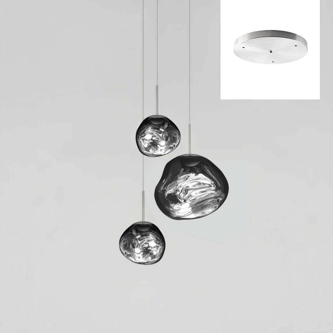 Multi Lava Round Pendant Lamp - Blowlighting