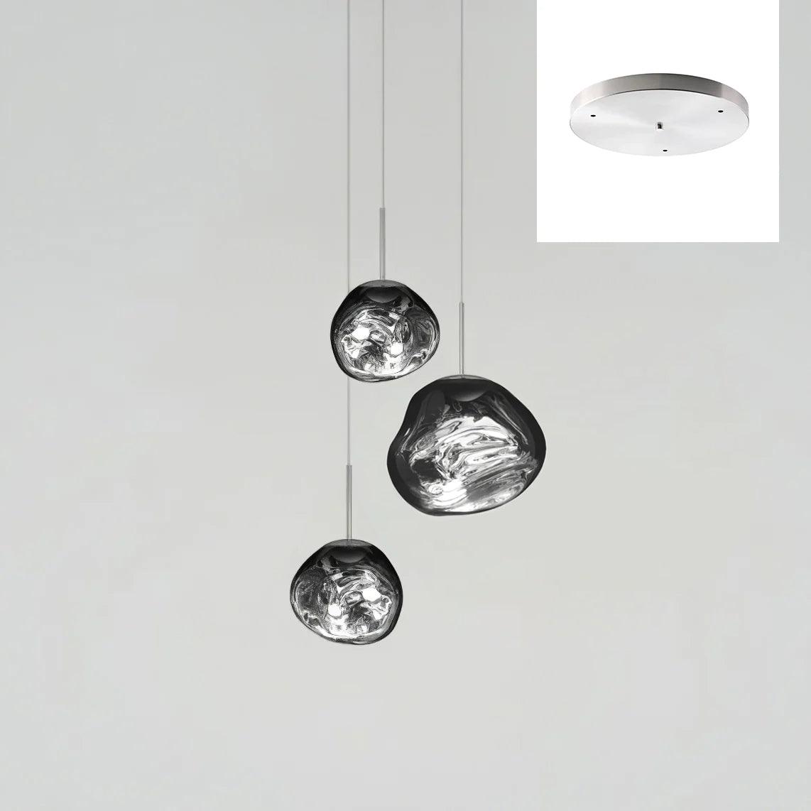 Multi Lava Round Pendant Lamp - Blowlighting