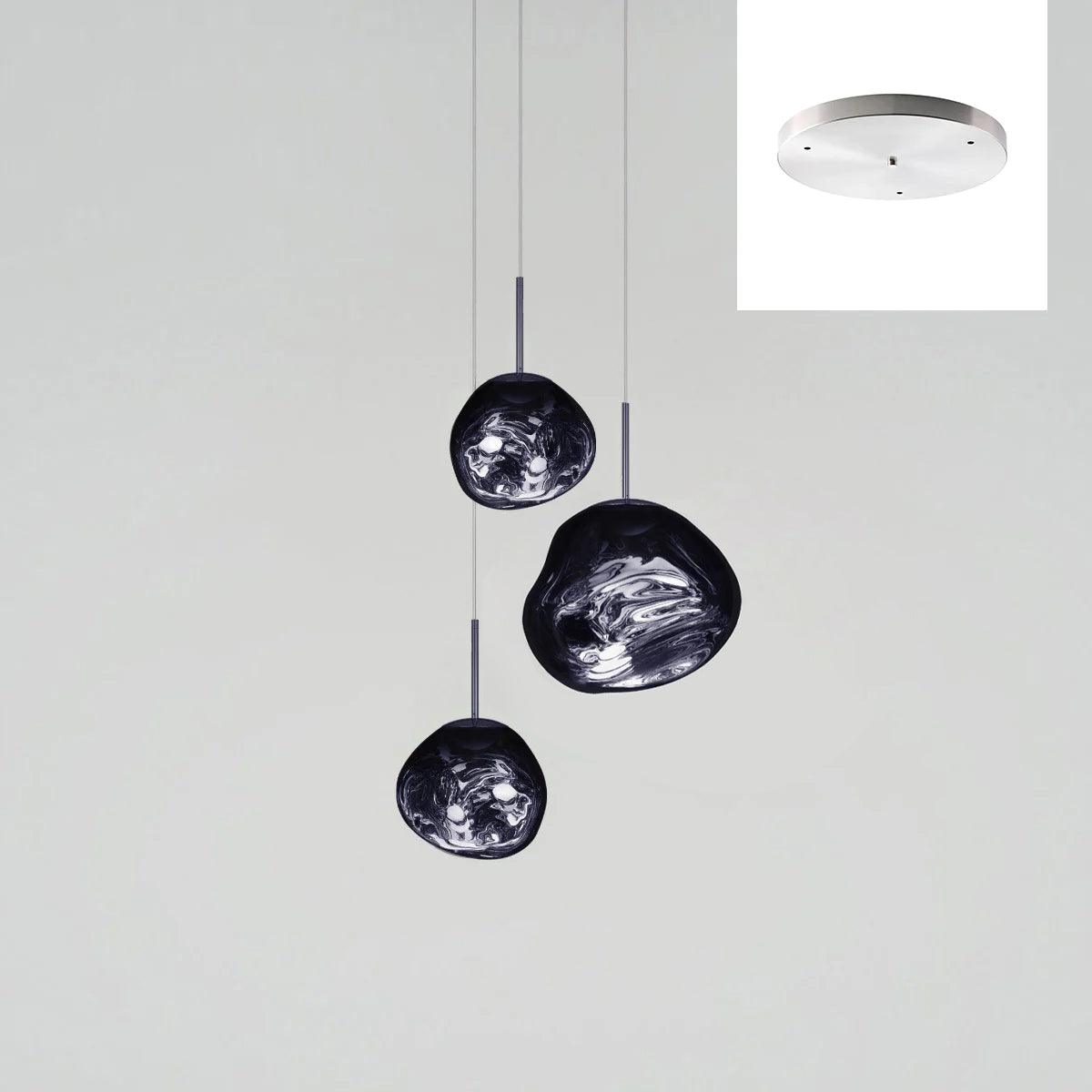 Multi Lava Round Pendant Lamp - Blowlighting