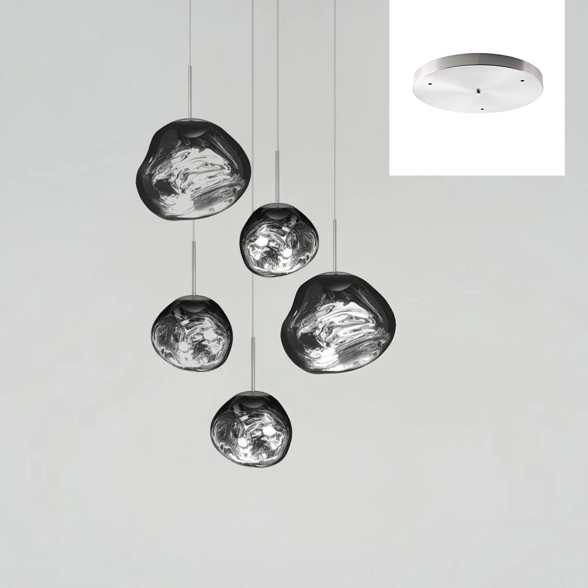 Multi Lava Round Pendant Lamp - Blowlighting