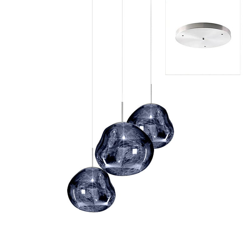 Multi Lava Round Pendant Lamp - Blowlighting