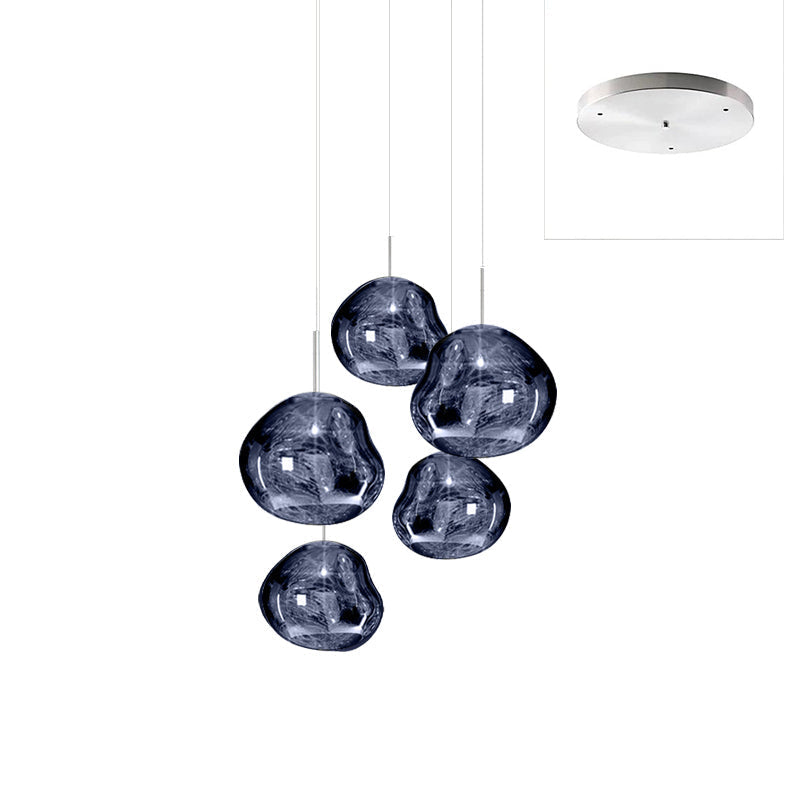 Multi Lava Round Pendant Lamp - Blowlighting