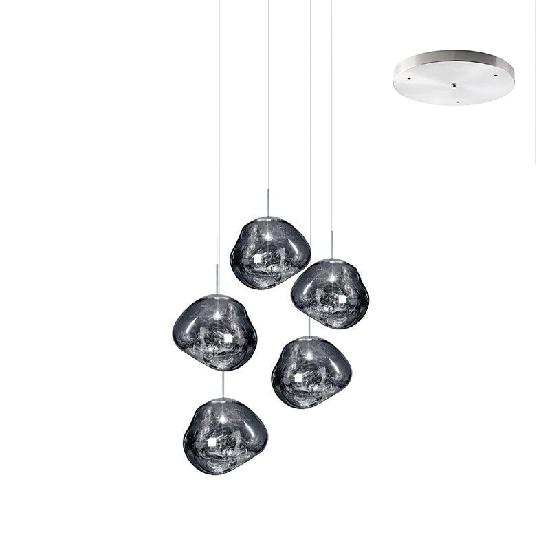 Multi Lava Round Pendant Lamp - Blowlighting