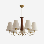Cadence Elegant Fabric Chandelier
