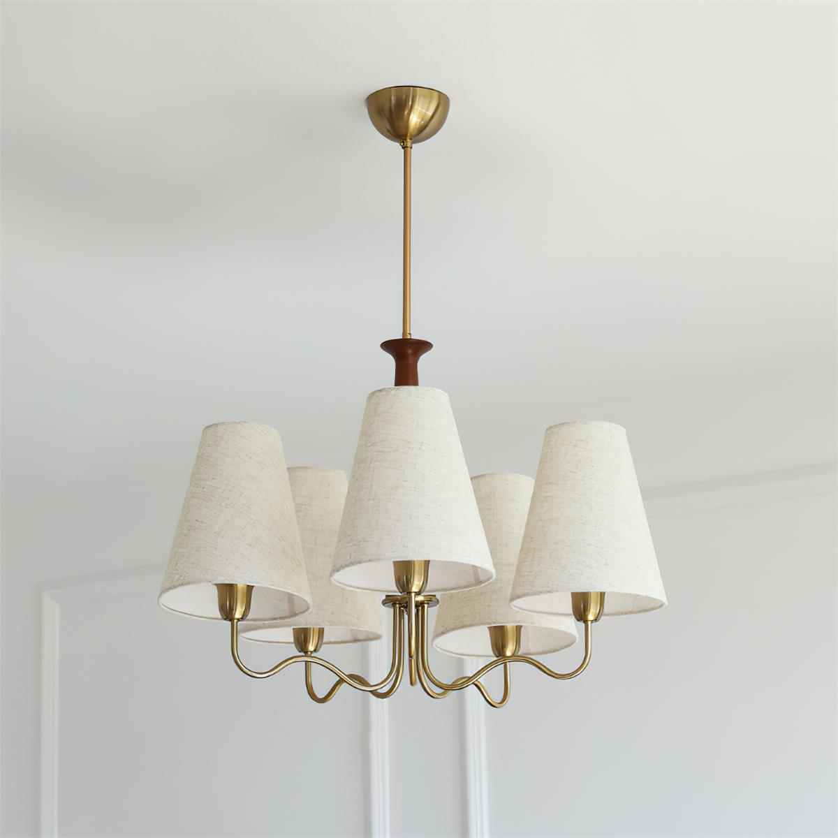 Cadence Elegant Fabric Chandelier