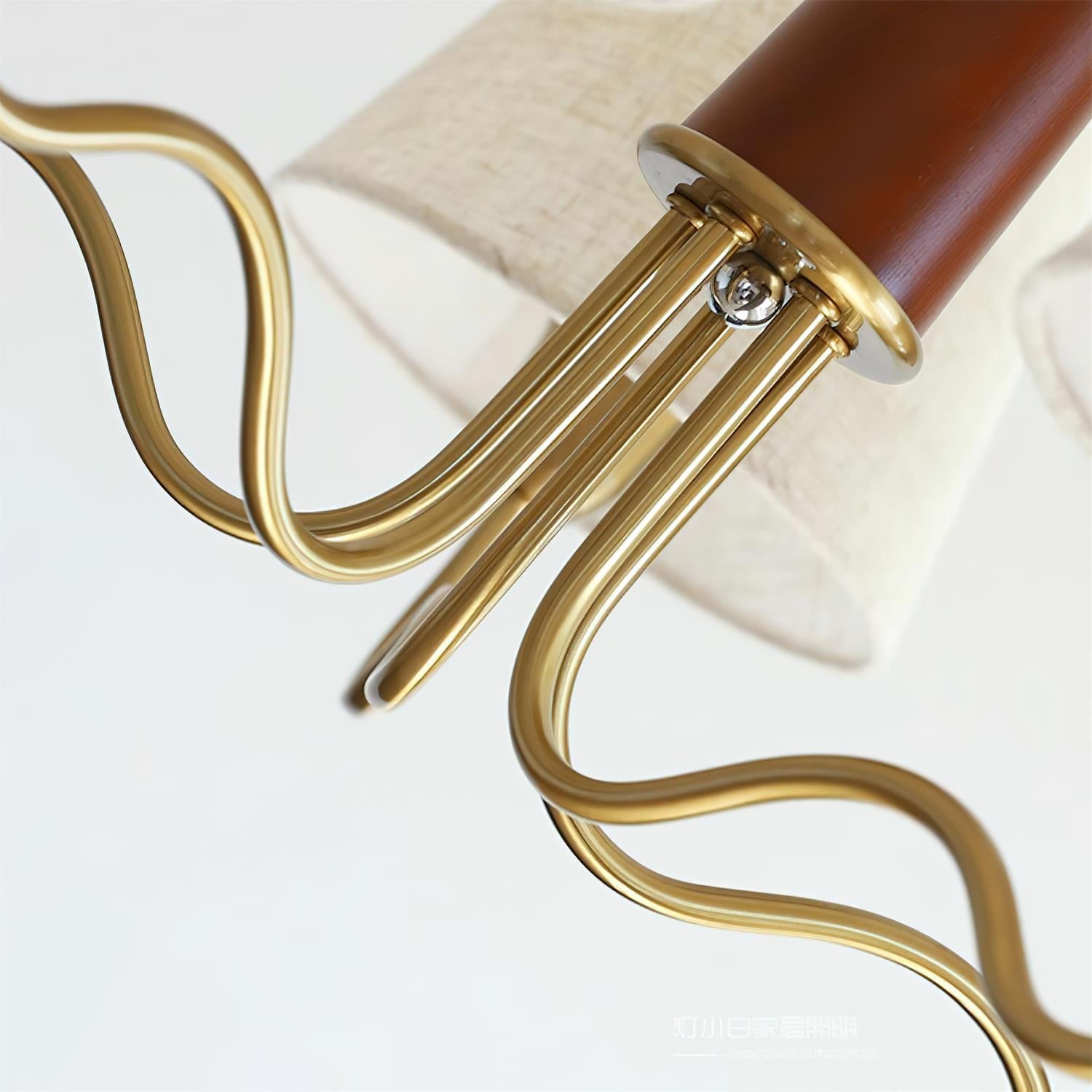 Cadence Elegant Fabric Chandelier