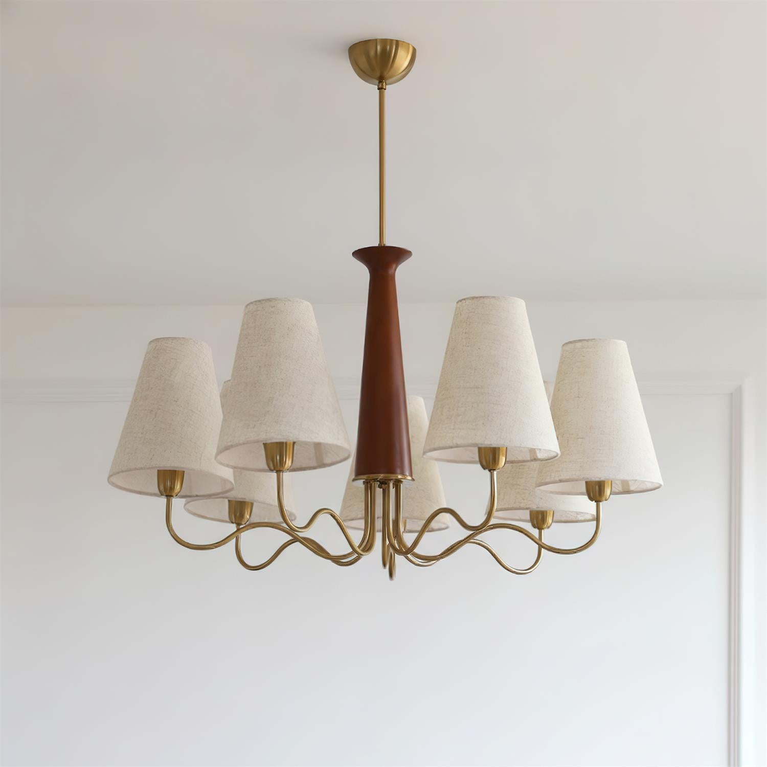 Cadence Elegant Fabric Chandelier