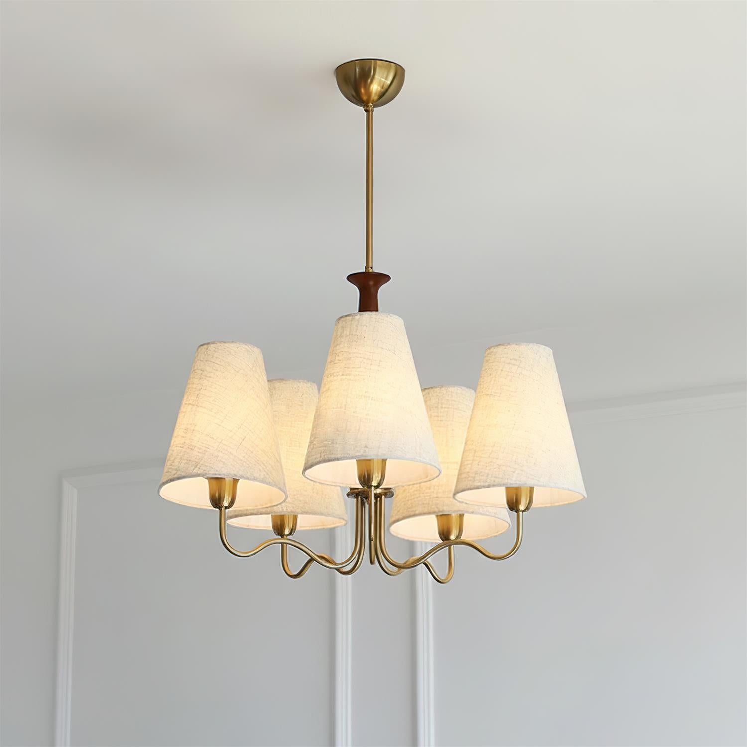 Cadence Elegant Fabric Chandelier