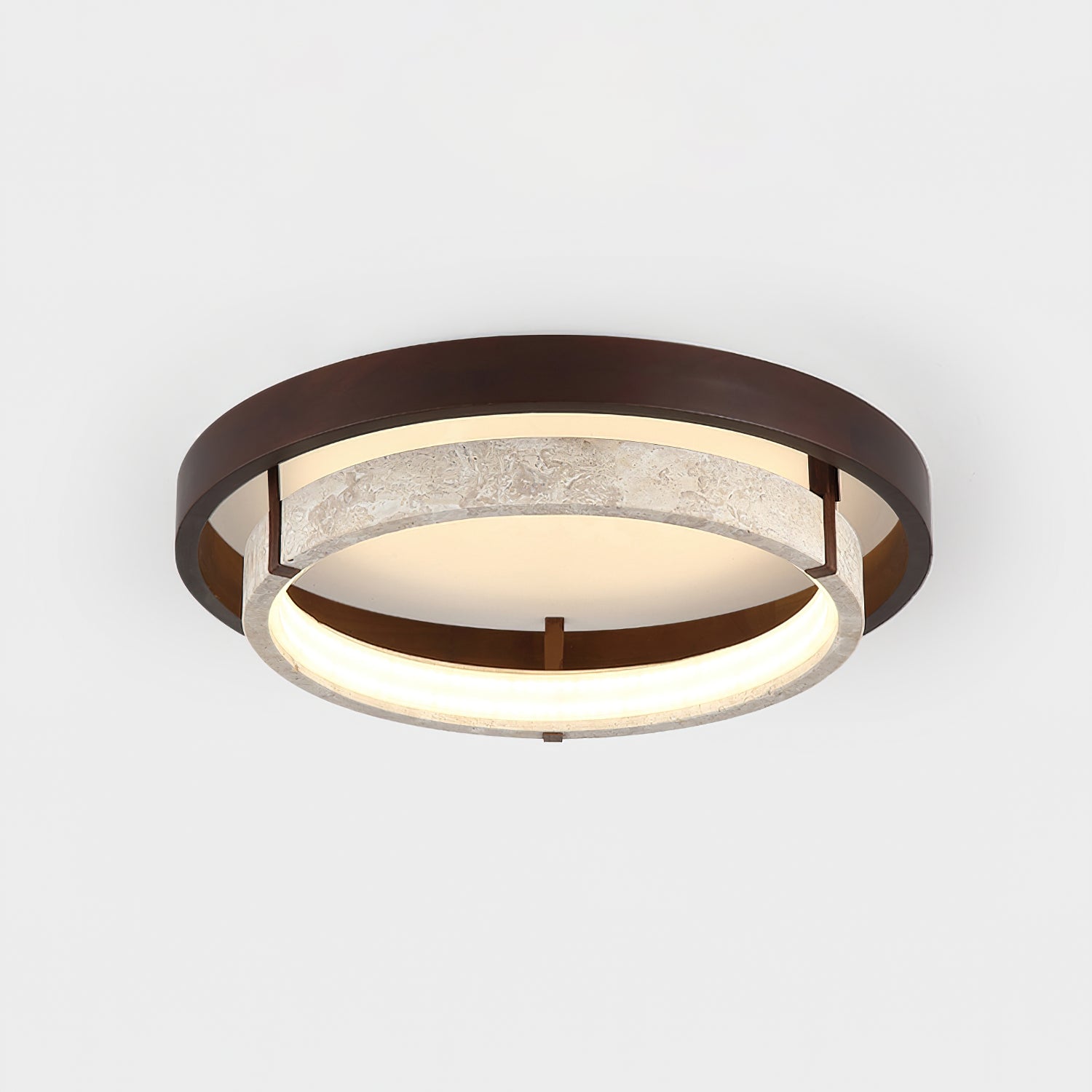Menine Wabi-Sabi Travertine Ceiling Light