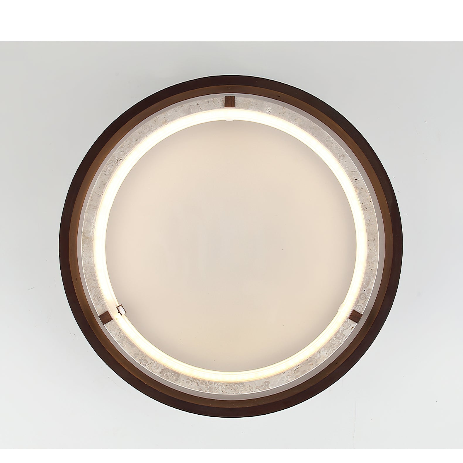 Menine Wabi-Sabi Travertine Ceiling Light