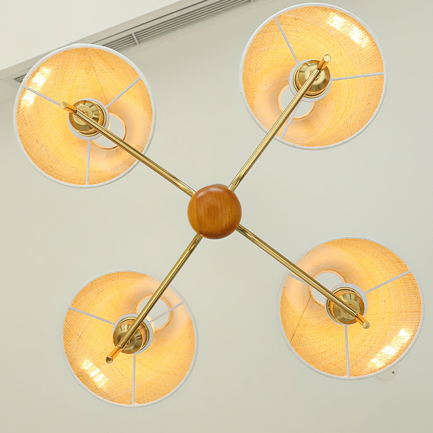 Mercer Modern Fabric Chandelier