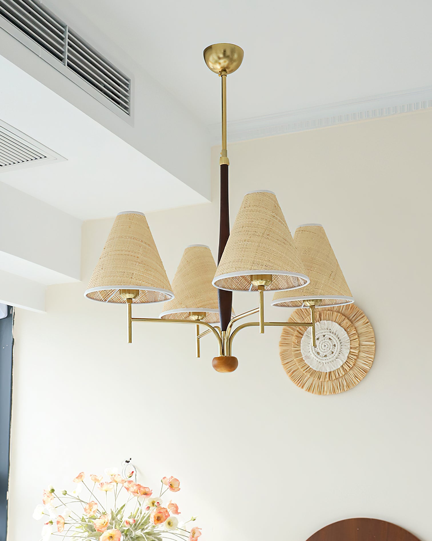 Mercer Modern Fabric Chandelier