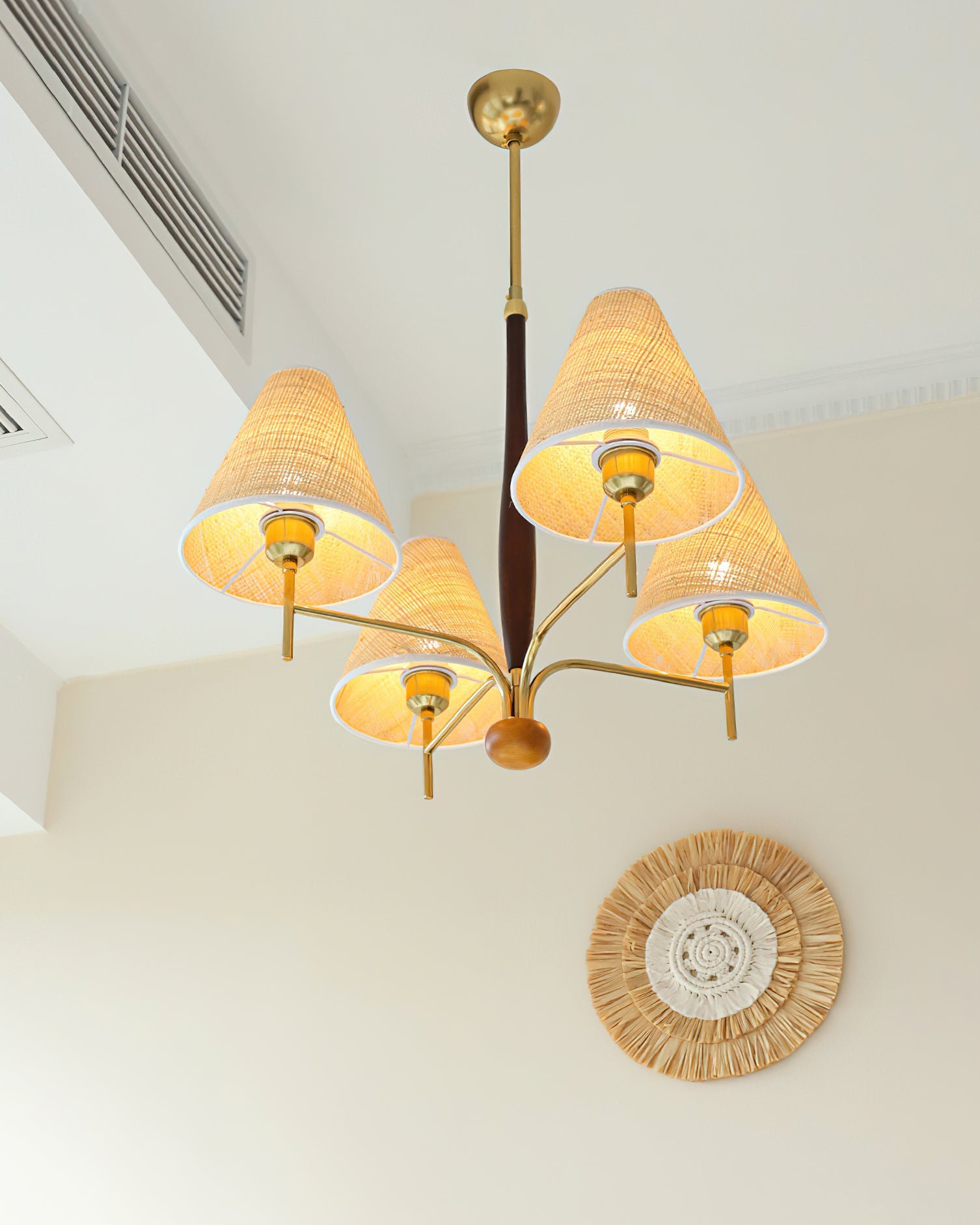 Mercer Modern Fabric Chandelier