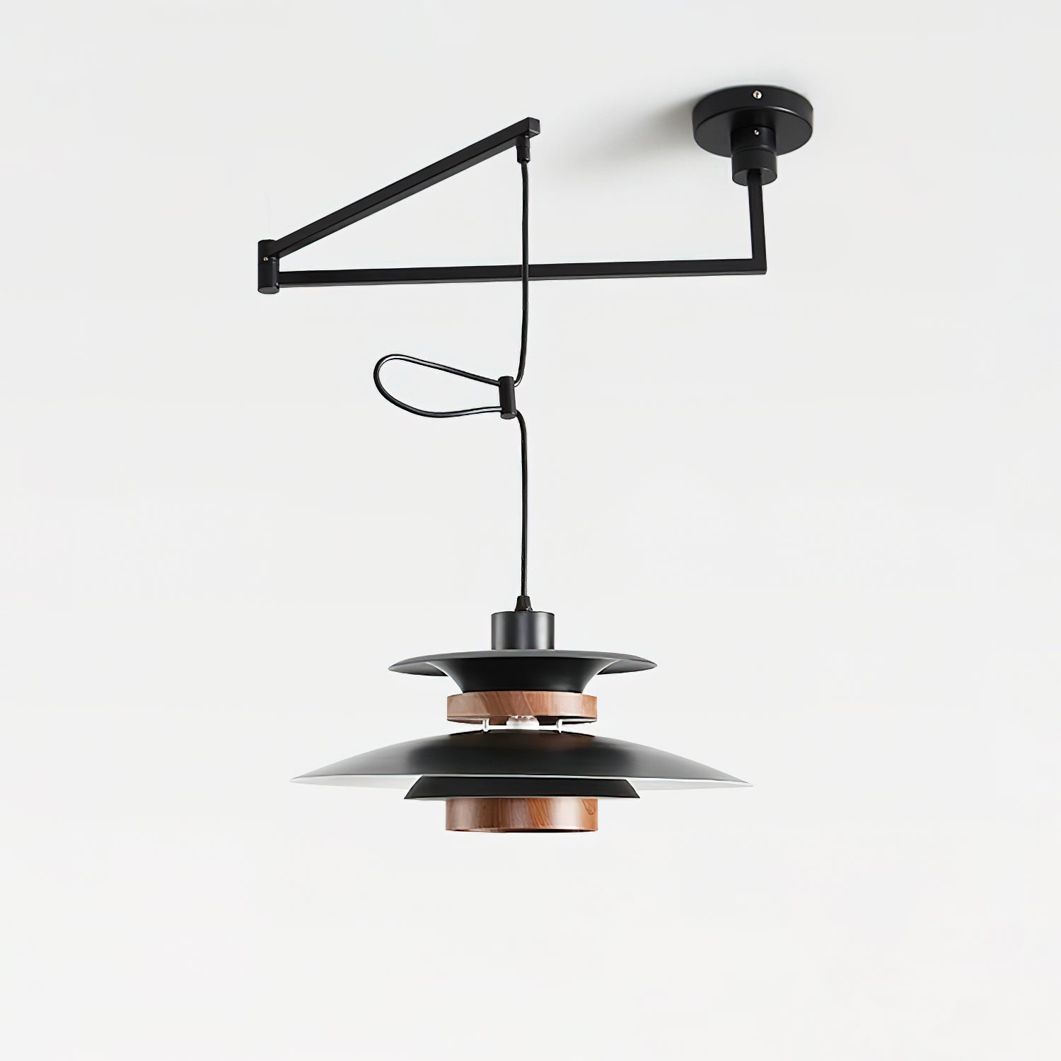 Mercero Swing Arm Pendant Lamp - Blowlighting