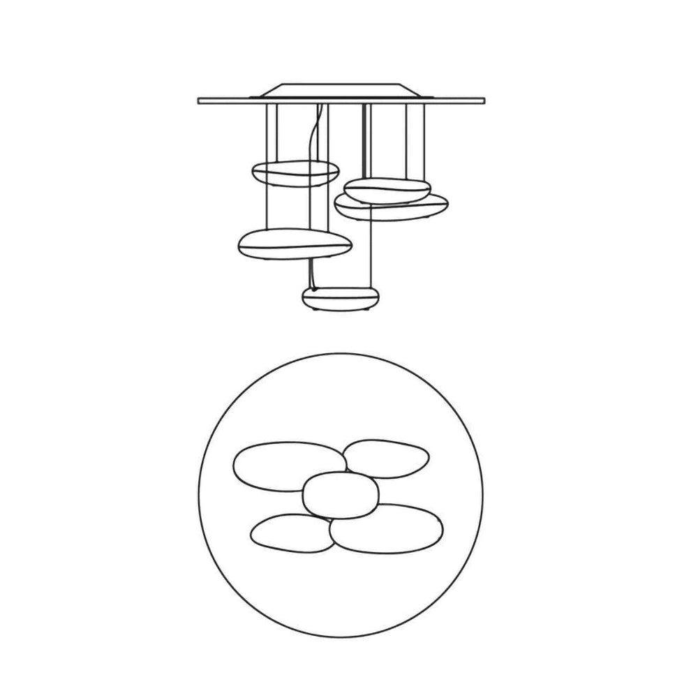 Mercury Ceiling Lamp - Blowlighting