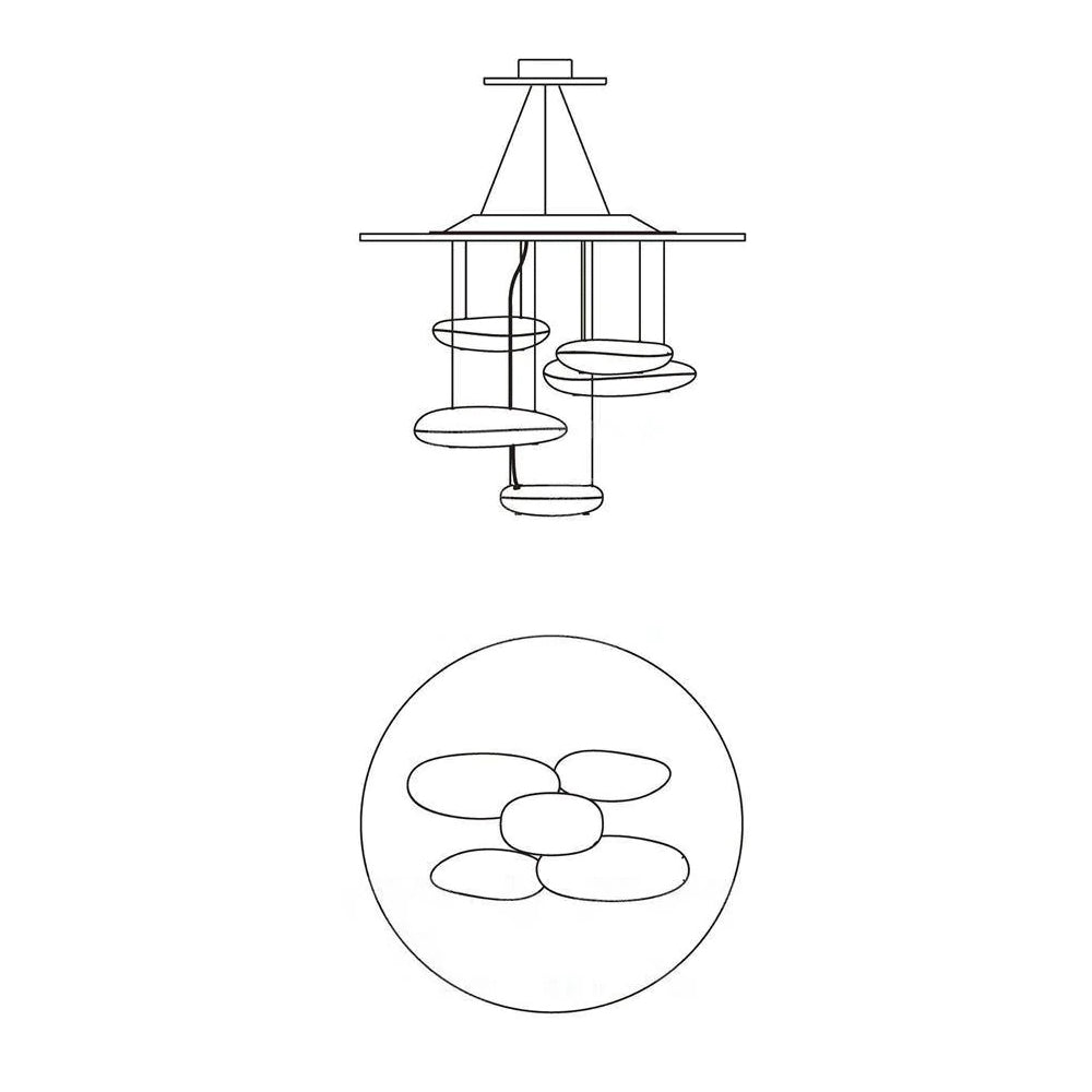 Mercury Chandelier - Blowlighting