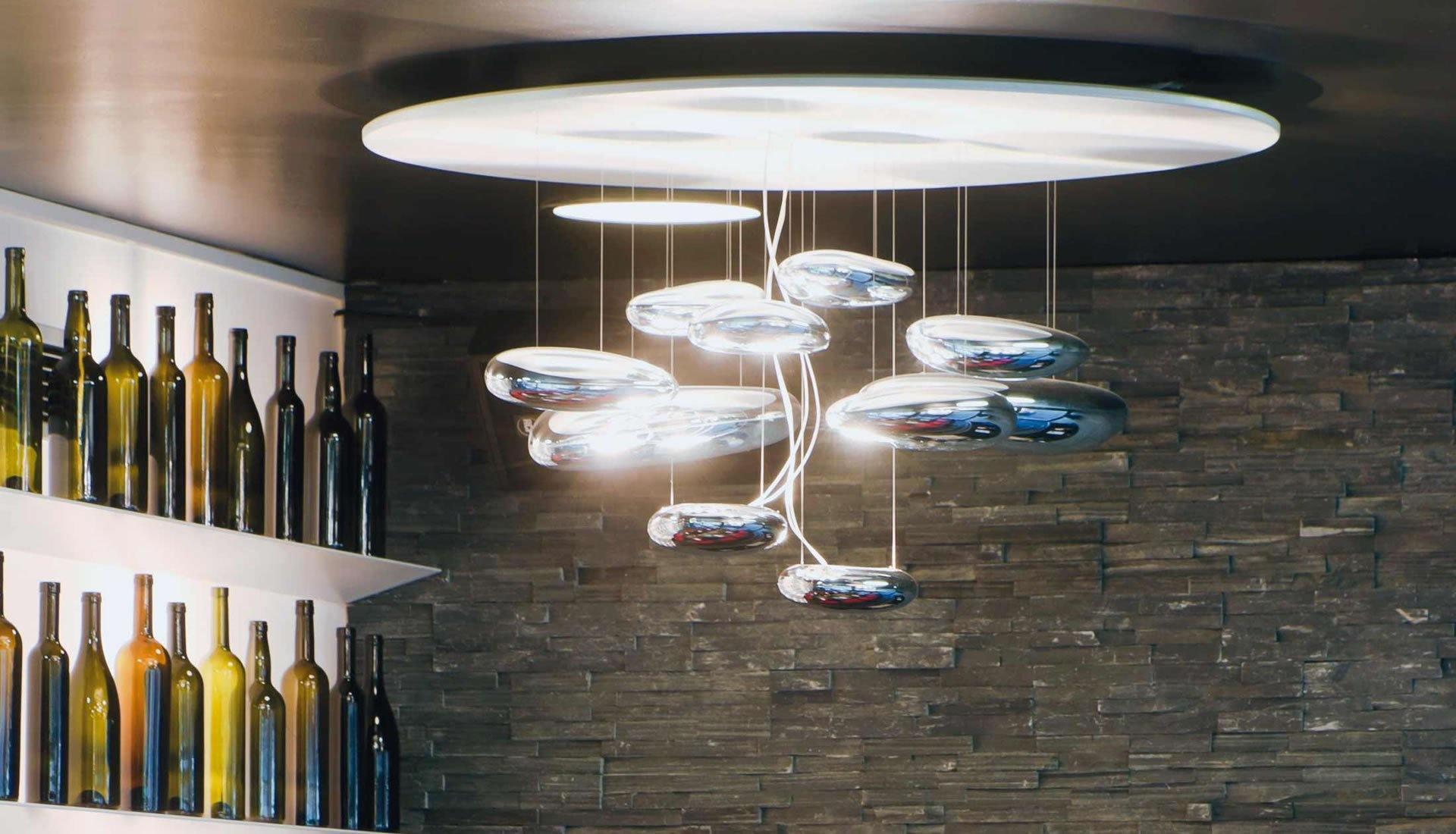 Mercury Chandelier - Blowlighting