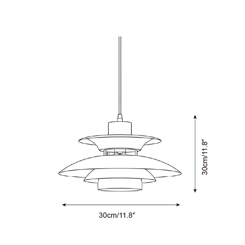 Equinox Modern Saucer Pendant Lamp