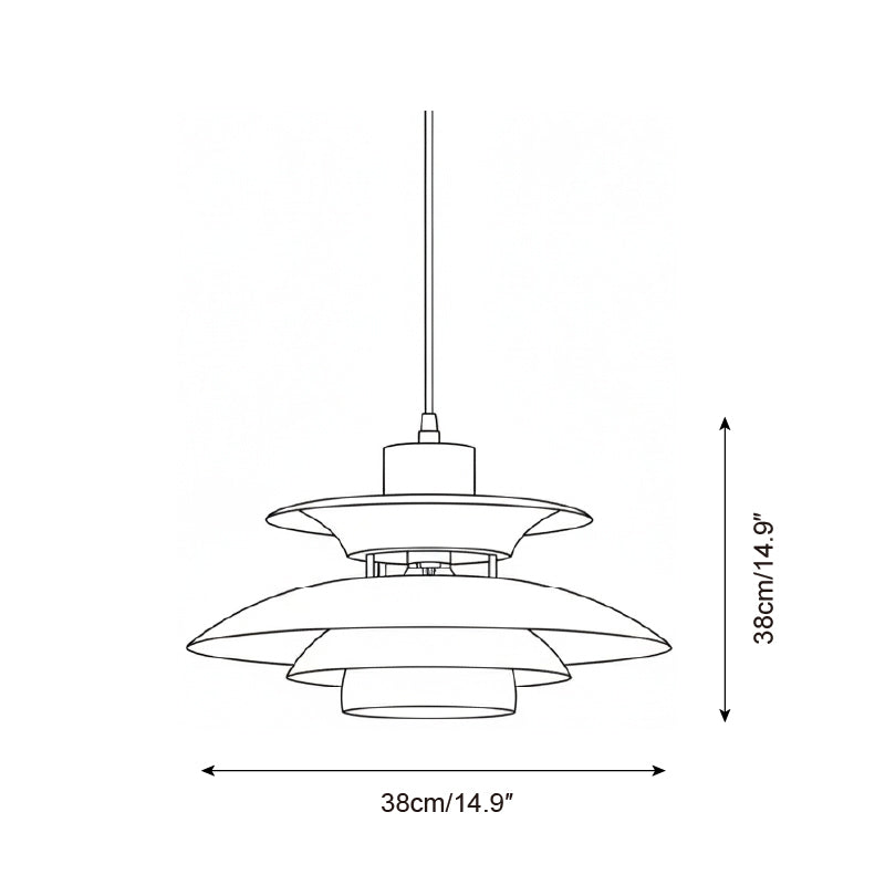 Equinox Modern Saucer Pendant Lamp