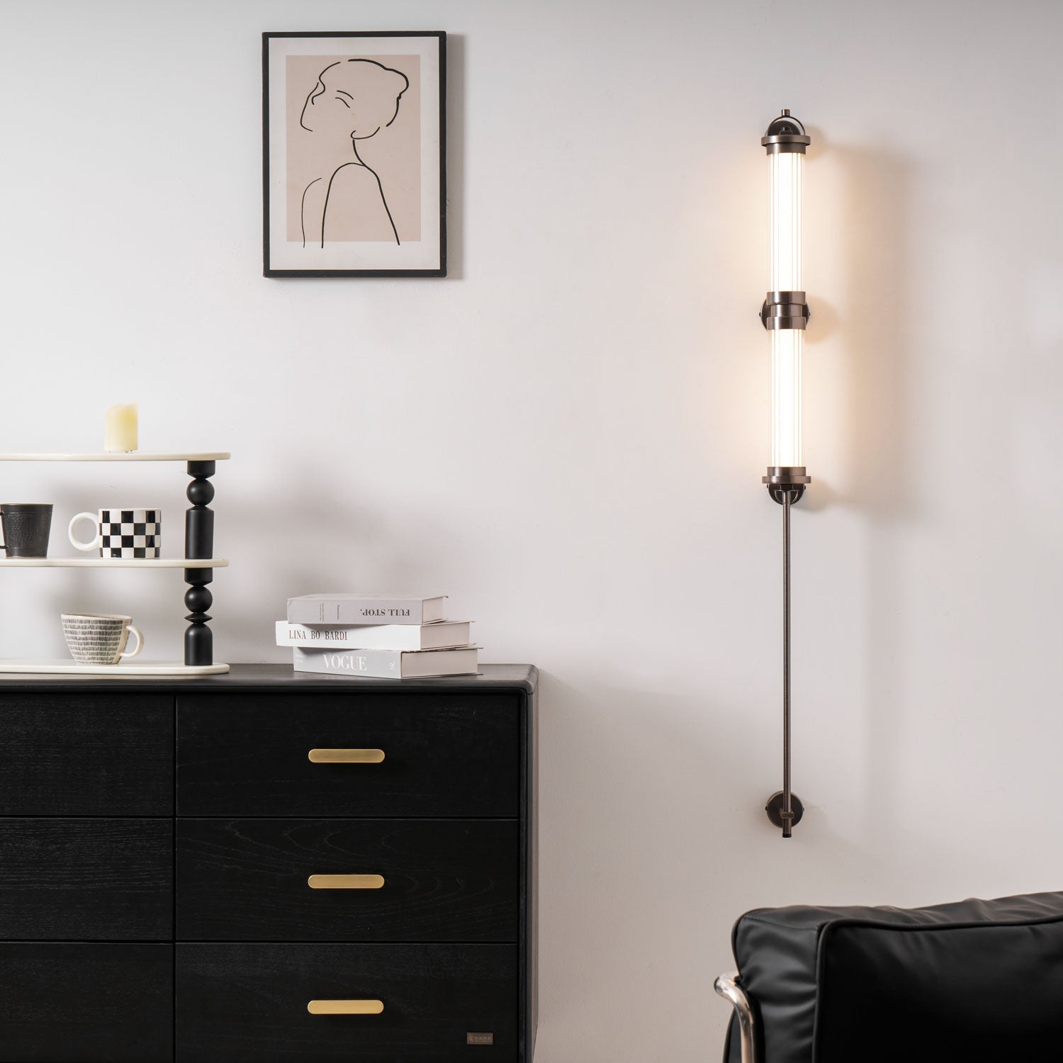 Meridian Vertical Wall Sconce - Blowlighting